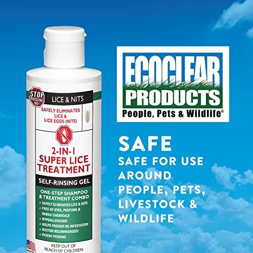 Authentic USA imported Stop Bugging Me lice shampoo bottle