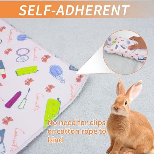 Machine washable small animal grooming wrap being prepared for veterinary care