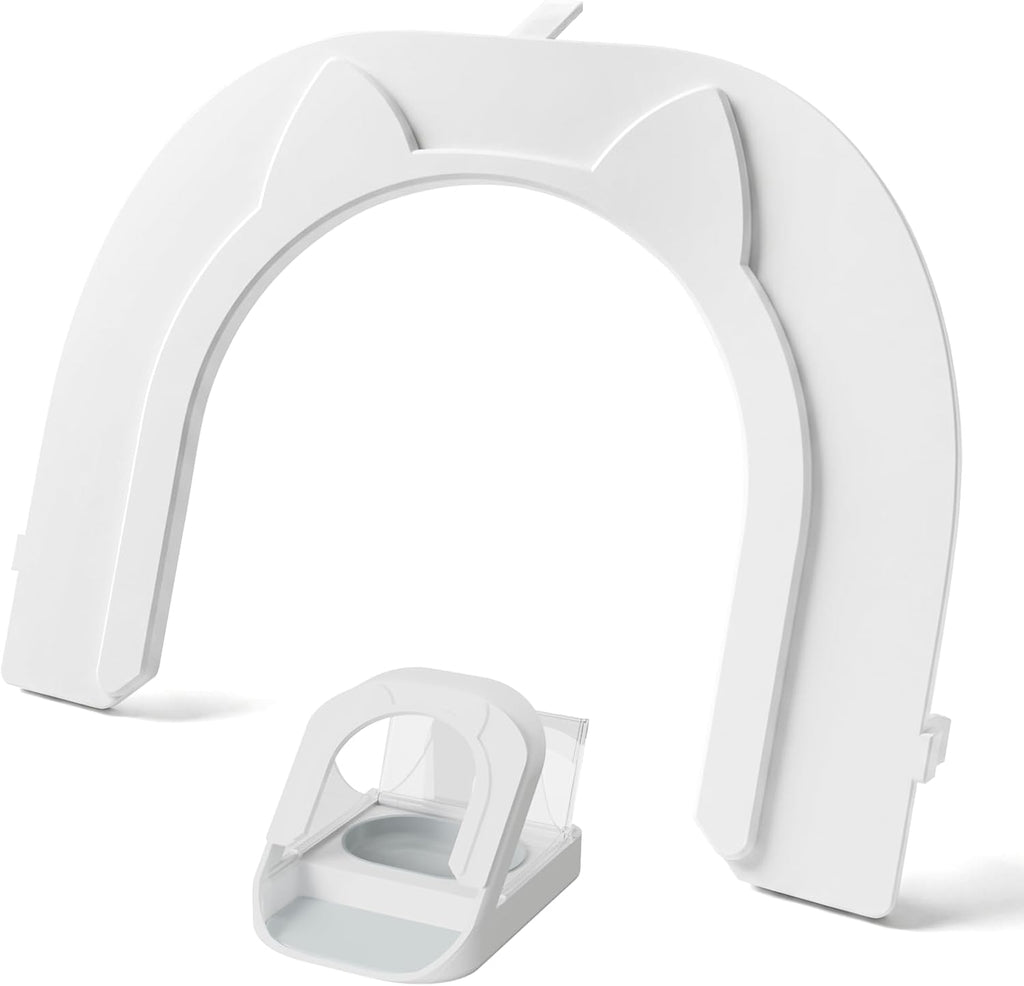 Rear Cover for Automatic Microchip Cat Pet Feeder - Prevents Persistent Pet from Getting Food from The Back of The Feeder - Image 10