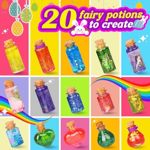 Alritz Fairy Potions Kit contents laid out on a table