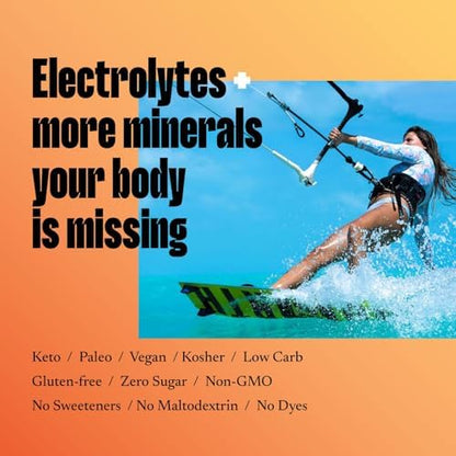 USA imported trace mineral drops with zinc and magnesium for wellness routine