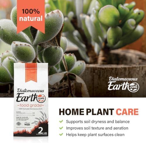 Food grade diatomaceous earth label details