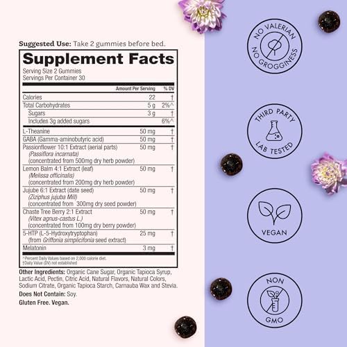 Lifestyle shot of Winged Wellness sleep aid for adult night time routine.