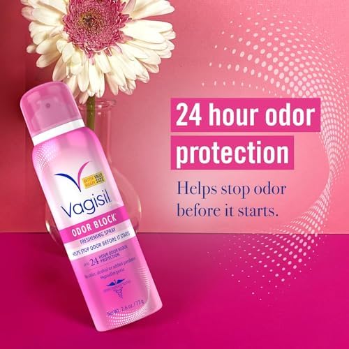 Vagisil waterless freshening spray 2.6 ounces packaging details