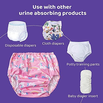 Bisenkid waterproof diaper cover texture and fabric close up