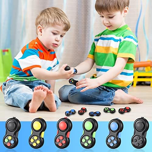 Civaner sensory educational plaything set showcasing the variety of vibrant colors available in the pack.