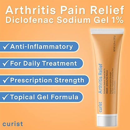 One hundred and fifty gram tube of Curist anti inflammatory joint gel