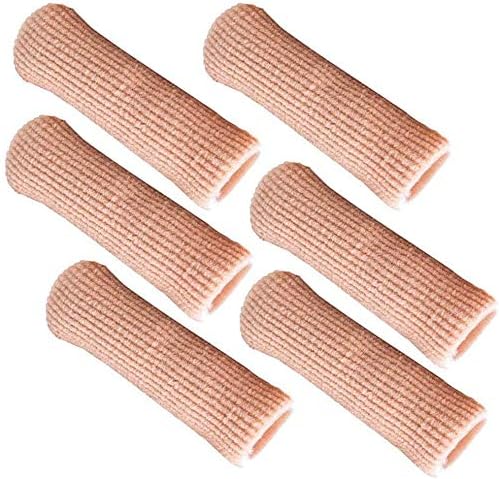 Sohler 6 pack closed toe caps front view for blister protection.