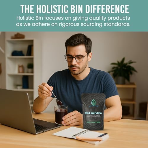 Holistic Bin Organic Astaxanthin Powder certification and quality marks