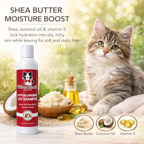 Warren London cat shampoo and conditioner texture view demonstrating rich lather potential