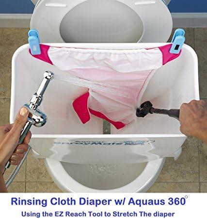 Aquaus 360 handheld bidet sprayer with thumb controls