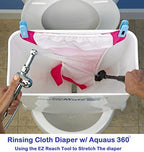 Aquaus 360 handheld bidet sprayer with thumb controls