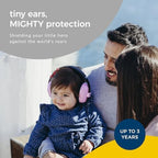 Banz baby ear muffs showing adjustable headband design