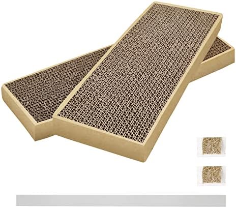 HappyFreeSX customizable pet scratching mat showing splicing mechanism with strong adhesive tape