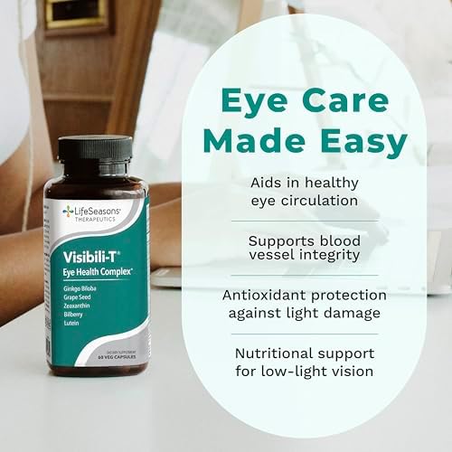 LifeSeasons Visibili-T eye health complex capsule supplement