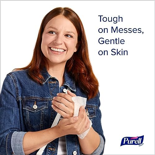 Purell Hand Sanitizing Wipes, Alcohol Formula, Fragrance Free, 300 Count Individually Wrapped Hand Wipes - 9020-06-EC - Image 3