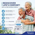 Close up of Tetyana Naturals 120 capsules supplement bottle cap