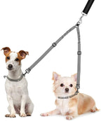 AUTOWT Double Dog Leash, No Tangle 360 degreesSwivel Rotation Reflective Lead Attachment Adjustable Length Dual Two Dogs Lead Splitter, Comfortable Shock Absorbing Walking Training for 2 Dogs - Image 13