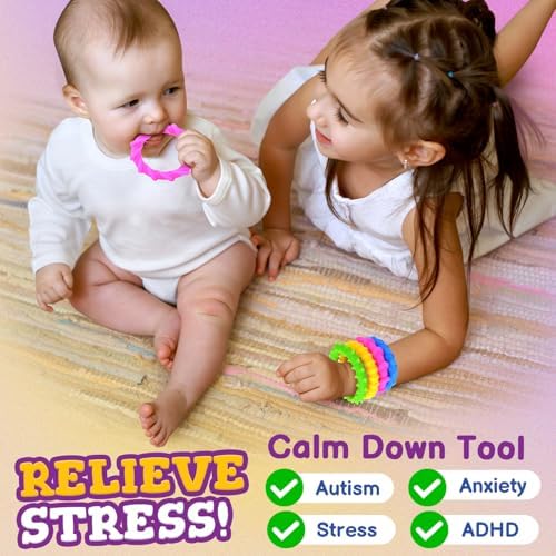 Small Fish BPA free chewable fidget bracelets for kids