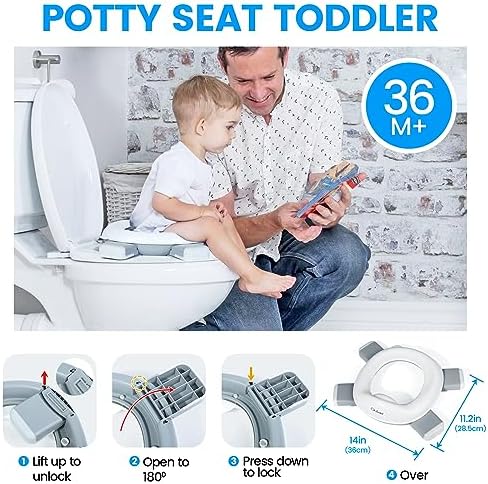 Orzbow travel potty folded inside carrying bag
