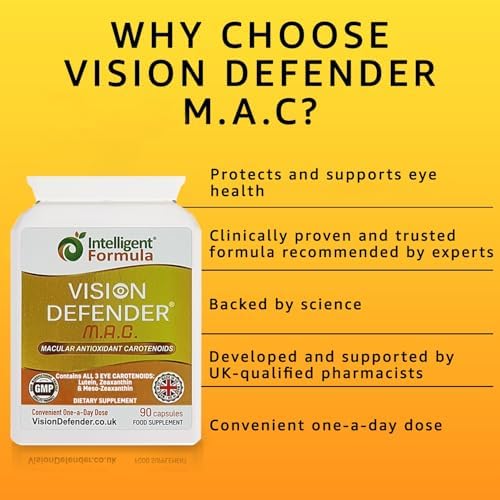 Vision Defender MAC 90 capsules bottle packaging