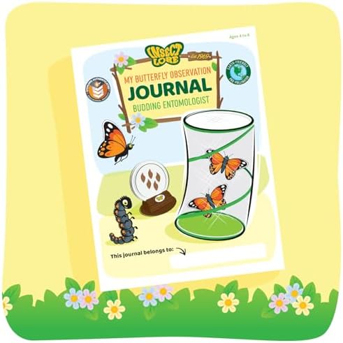 Insect Lore Raise and Release Butterfly Garden Kit – Caterpillar Habitat with redeemable Voucher – STEM-accredited Butterfly Growing Kit for Kids, Classrooms, and Homeschool Learning - Image 5