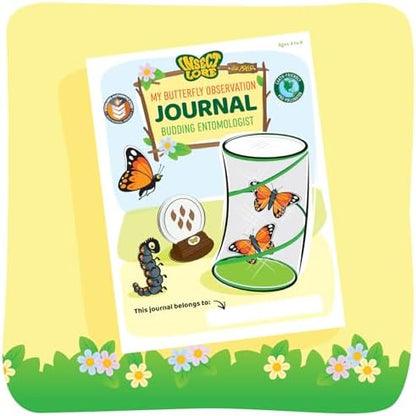 Insect Lore Raise and Release Butterfly Garden Kit – Caterpillar Habitat with redeemable Voucher – STEM-accredited Butterfly Growing Kit for Kids, Classrooms, and Homeschool Learning - Image 5