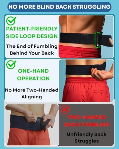 Close up of breathable fabric on Caredgitz ostomy support belt