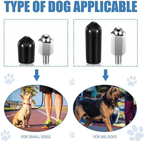 Conductive silicone protective caps for pet training collars