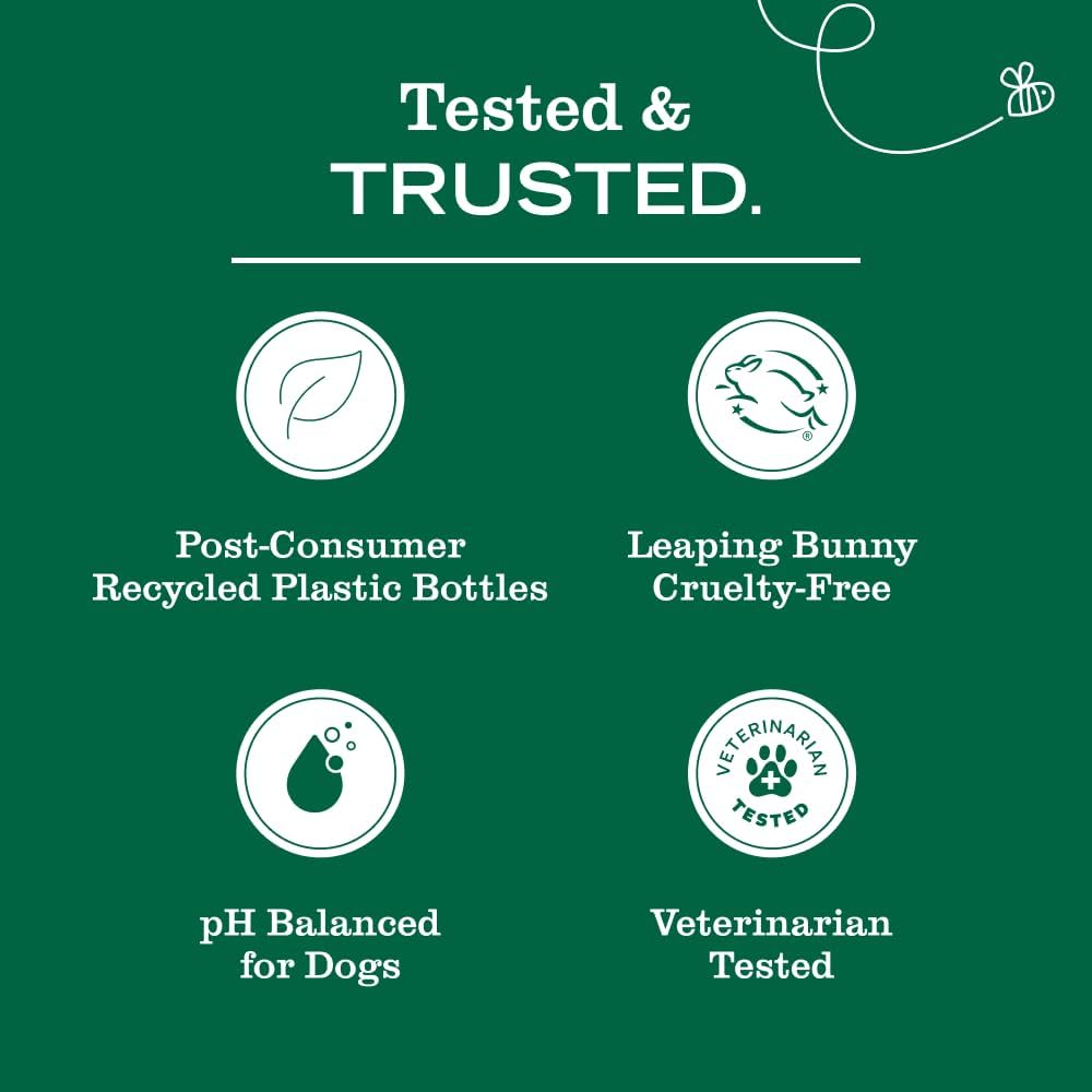 White Peach dog freshener spray for coat conditioning