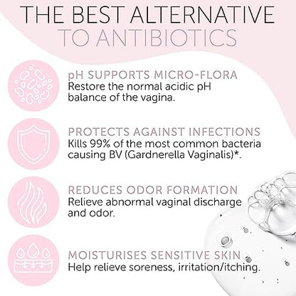 Applying Terramed Just Think Comfort for vaginal microbiota balance
