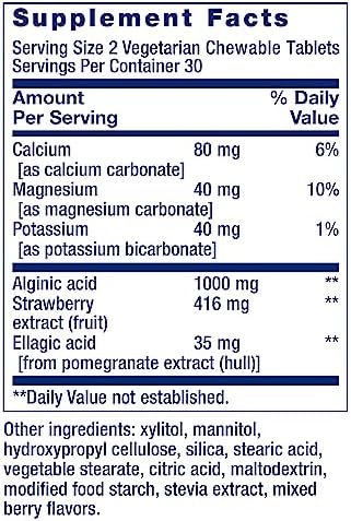Side view of Life Extension Esophageal Guardian 60 tablet bottle