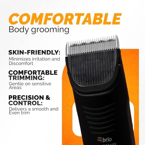 Ceramic and titanium blade assembly for sensitive skin grooming