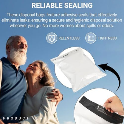 Calvana odour tight sealing disposable bags for adult diapers