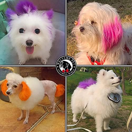 Professional pink dog hair dye 150 milliliters container