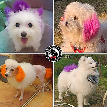 Professional pink dog hair dye 150 milliliters container