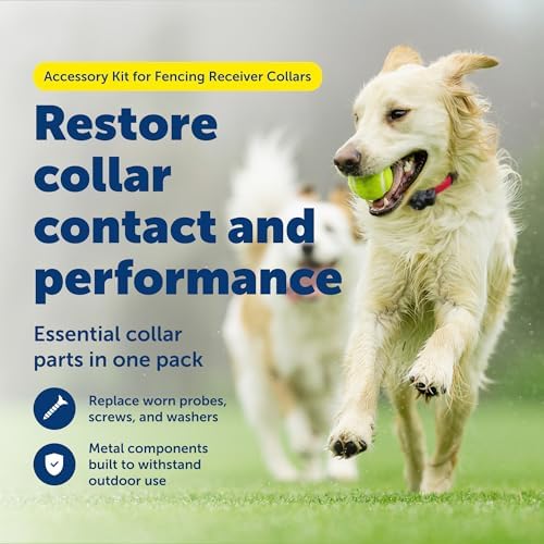 Long and short stainless steel contact points for PetSafe dog collars