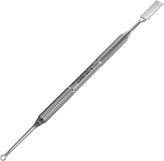 Staleks Pro Expert 51 Type 1 professional cuticle pusher front view