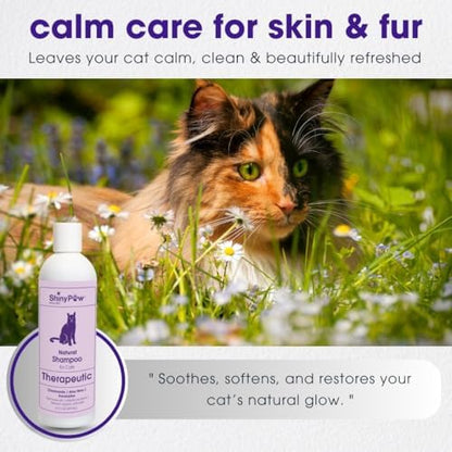 Imported USA cat shampoo for adult and senior felines.