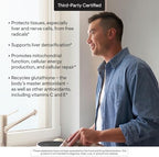 Thorne Alpha-Lipoic Acid bottle seal and cap packaging view
