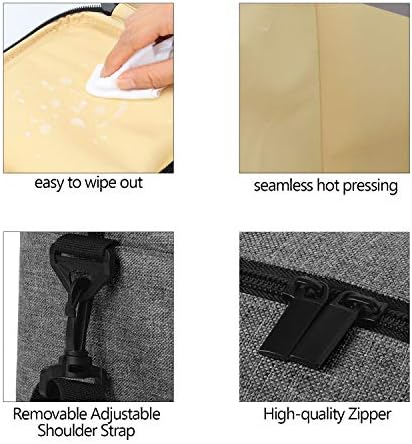 Side profile of insulated Teamoy bottle cooler bag