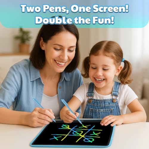 Educational reusable doodle board for children aged 3 to 8