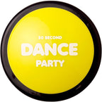 30 Second Dance Party music button front view on an office desk