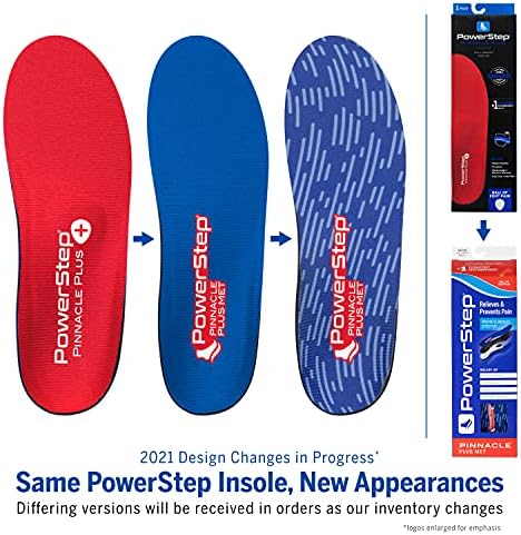 Close up of the built-in metatarsal pad on PowerStep Pinnacle Plus shoe inserts for forefoot support.