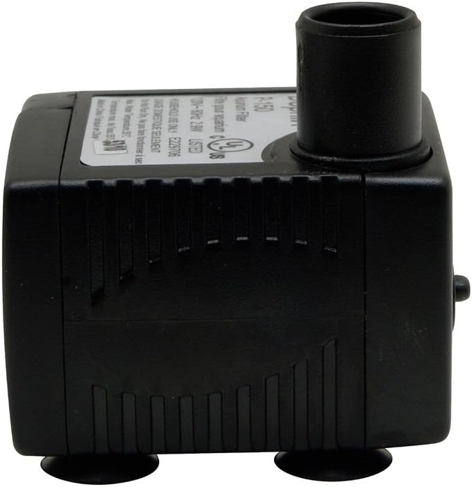 Fluval A14652 replacement water pump front view showcasing submersible design