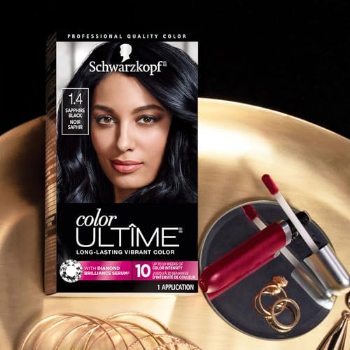 Schwarzkopf Color Ultime diamond brilliance serum permanent color bottle detail