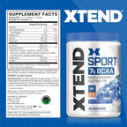 Scivation Xtend Sport Bcaa powder scoop serving measurement