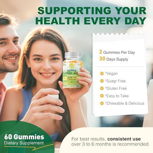 Sugawita R-alpha lipoic acid gummies packaging and container layout