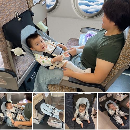 Multi functional baby harness seat being used on a standard dining chair