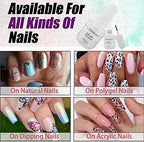 Dual-ended silicone applicator pen included in the nail art kit.